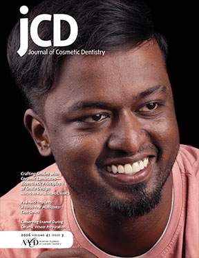 AACD Journal of Cosmetic Dentistry Volume 41 Issue 3 Cover